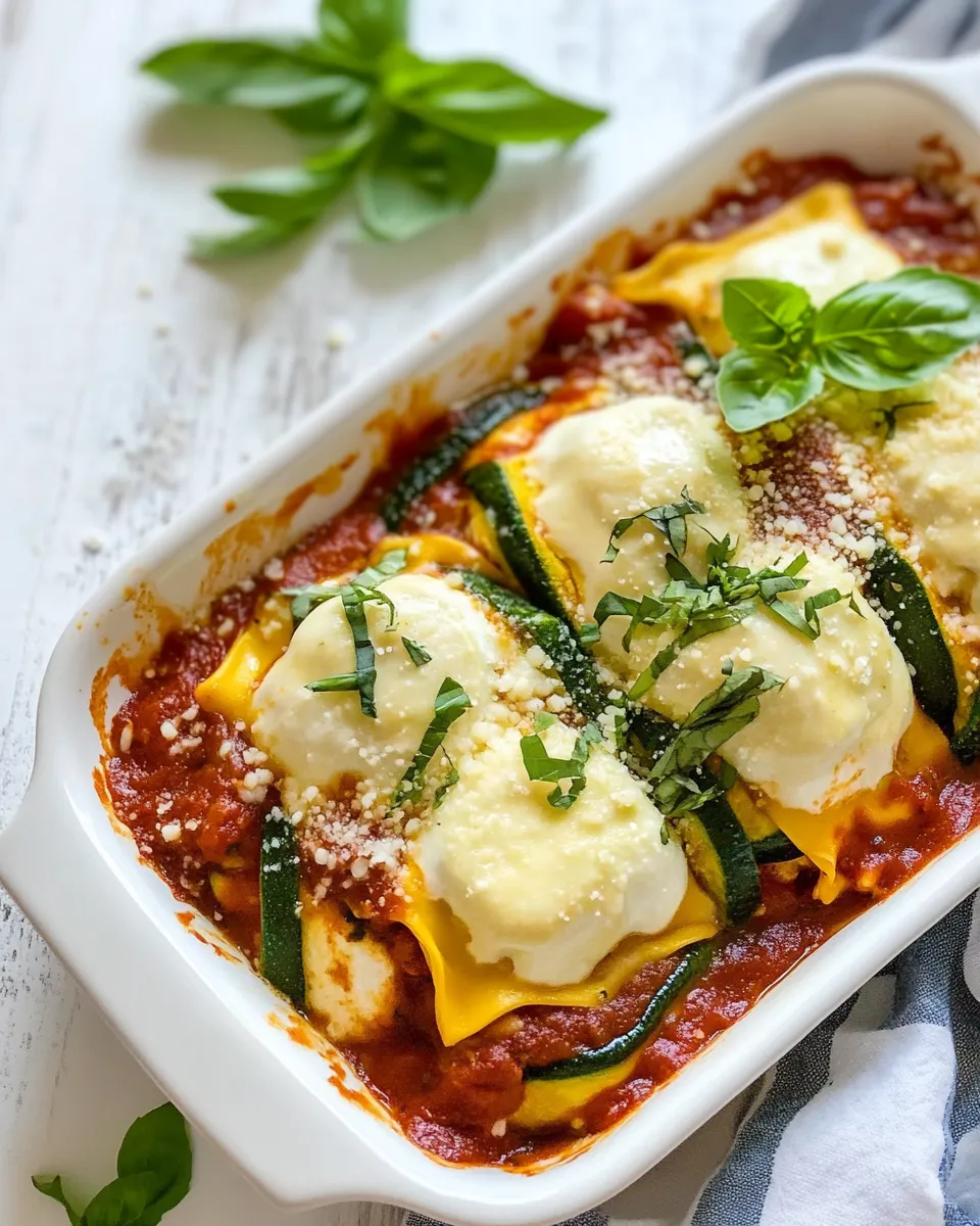 Easy Zucchini Ravioli recipe photo